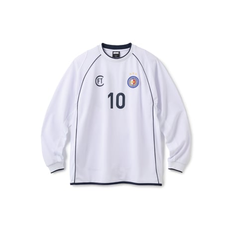 FTC | PIPING L/S SOCCER JERSEY "WHITE" (FTC026AWSH05)