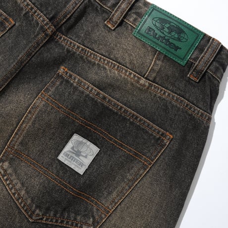 Butter Goods| Wide Cut Denim (Brown)