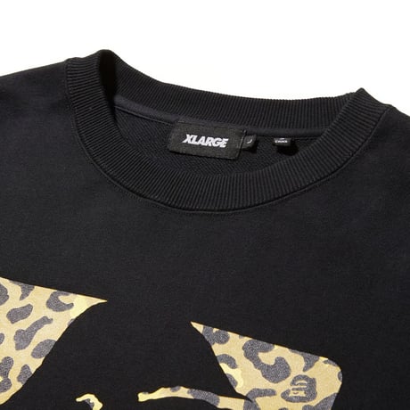 XLARGE | PATTERN OG CREWNECK SWEATSHIRT(BLACK)