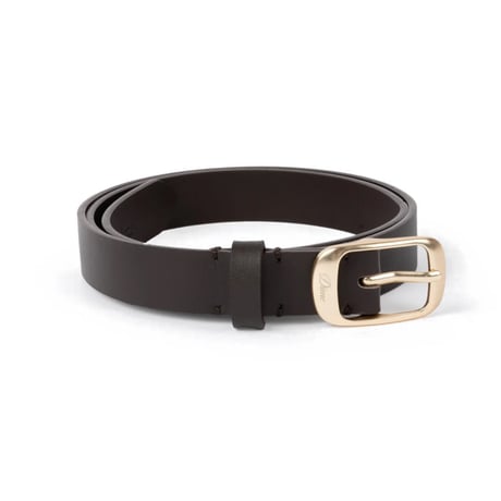 Dime / Dress Leather Belt (Brown)
