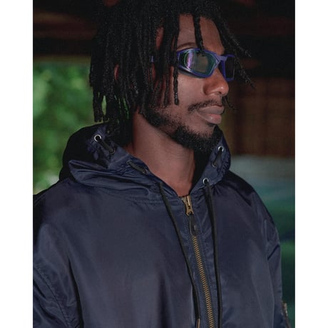 SPECIAL GUEST K.K.| Hooded Flight jacket (Navy)