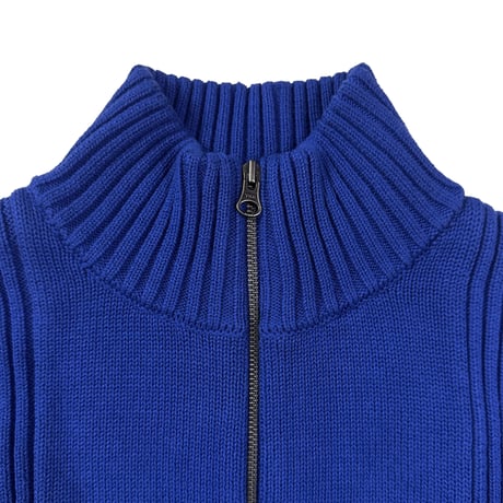 LABROS / Track Zip Sweater (Blue)