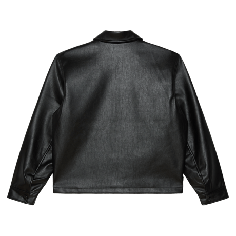 OBEY | WORKMAN PU JACKET (BLACK)