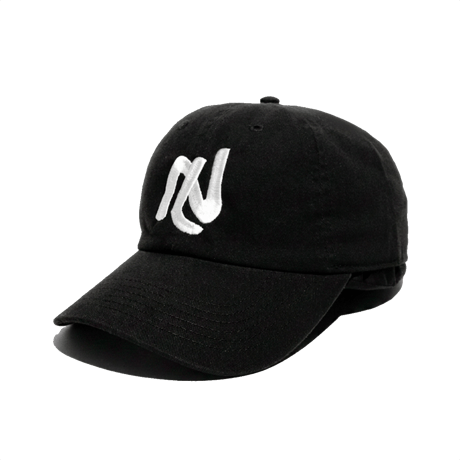 NEWSLETTER| Baseball Logo 6-panel (Black)