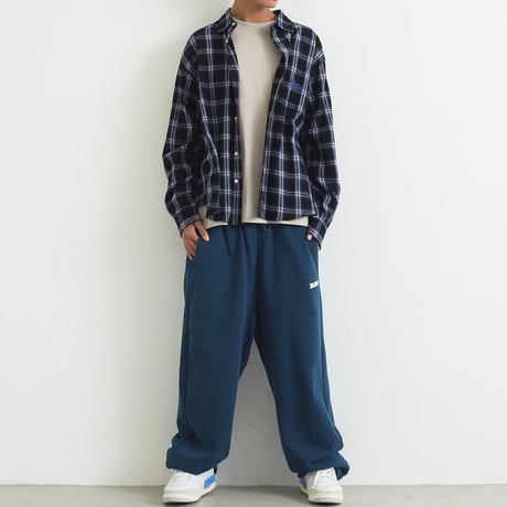 XLARGE | PLAID L/S SHIRT(BLACK)