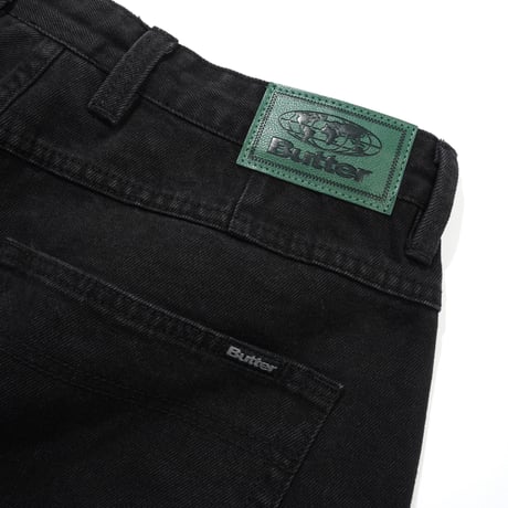 Butter Goods| Wide Cut Denim (BLACK)