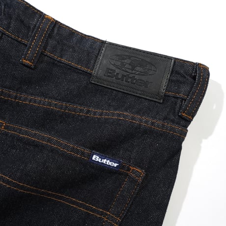 Butter Goods|Relaxed Denim Jeans(Raw Indigo)