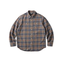 FTC | PLAID NEL SHIRT "GRAY" (FTC026AWSH01)