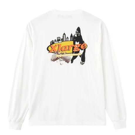 XLARGE | CRUSHING L/S TEE(OFF WHITE)