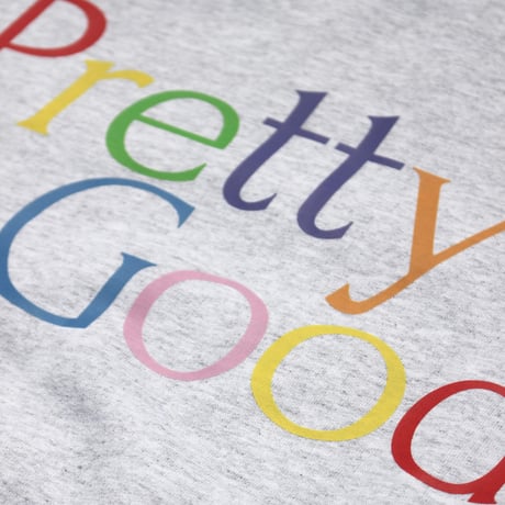 pretty good | Pre Crew Sweat -THE BE-SHARE Limited -  (ASH)