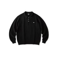 FTC | KNIT POLO SWEATER "BLACK" (FTC026AWSW12)