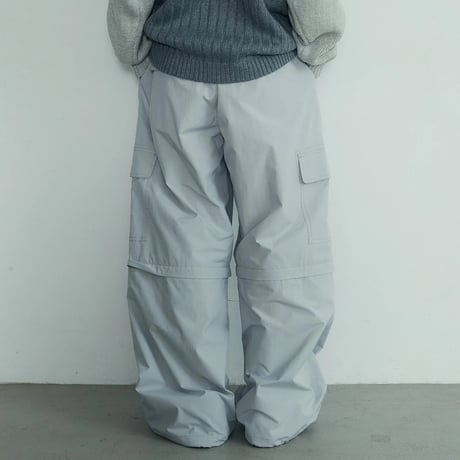 XLARGE | CONVERTIBLE CARGO PANTS(GREY)