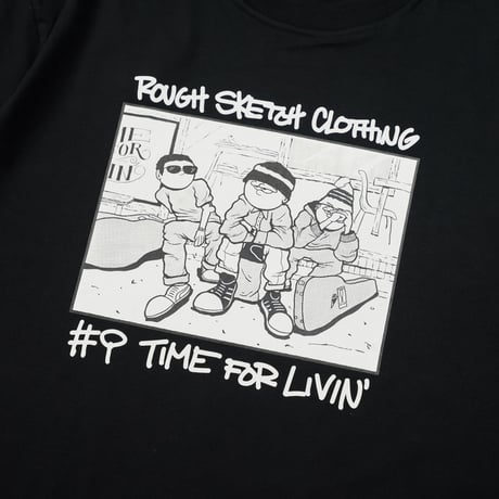 Time For Livin′ / "CHECK YOUR XXXX" S/S TEE (BLACK)