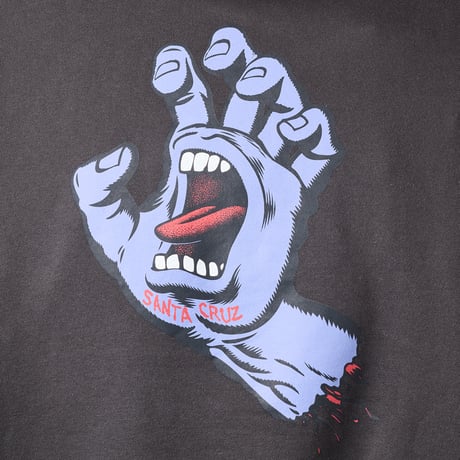 SEDAN ALL-PURPOSE|  Santa Cruz / Screaming Hand Hoodie (Faded Black))
