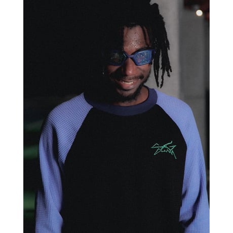 SPECIAL GUEST K.K.| Thermal L/S Tee (Black/Pruple)