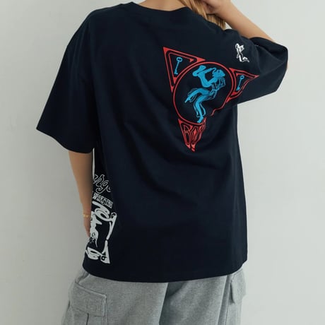 XLARGE | COMPILATION LOGO S/S TEE(BLACK)