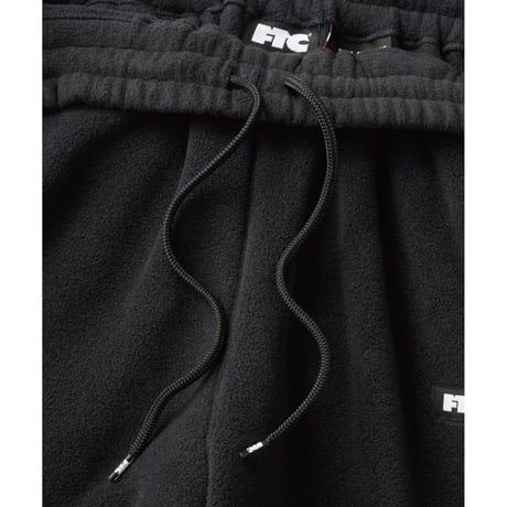 FTC | POLARTEC® REFLECTIVE PIPING FLEECE PANT "BLACK" (FTC026AWB08)