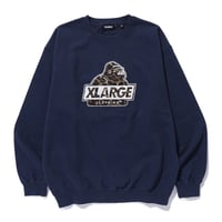 XLARGE | SLANTED OG CREWNECK SWEATSHIRT(NAVY)