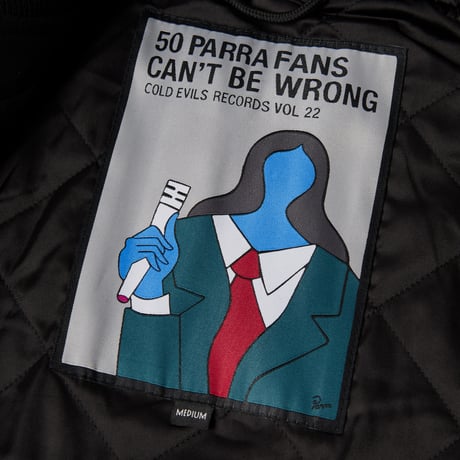 by Parra | All the best varsity jacket (Black)