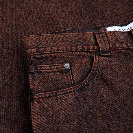 POLAR SKATE CO. / Big Boy Pants - Badalona (Orange Black)