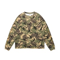 EVISEN SKATEBOARDSゑ®︎ | WOODLAND THERMAL LS TEE (Camo)