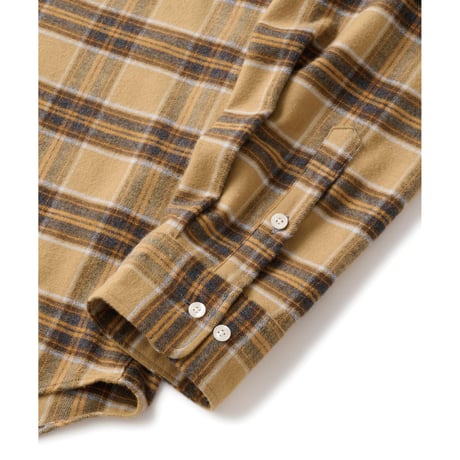 FTC | PLAID NEL SHIRT "GOLD" (FTC026AWSH01)