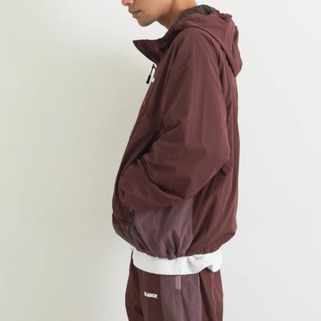 XLARGE | NYLON PANELED JACKET(BURGUNDY)