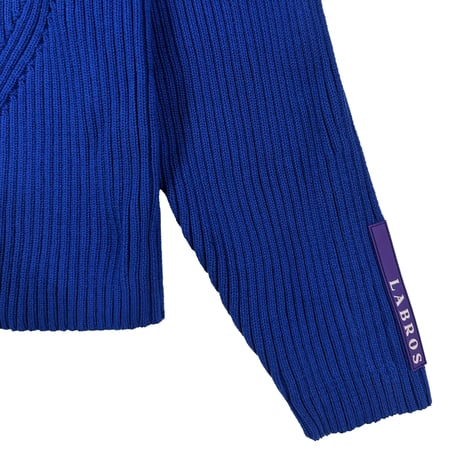 LABROS / Track Zip Sweater (Blue)