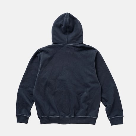 SPECIAL GUEST K.K.| Face Logo Studded Zip Hoodie (Navy)