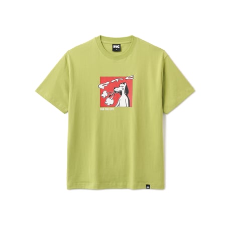 FTC | SMOKING DOG TEE "CHARTRUSE" (FTC026SUMC04)