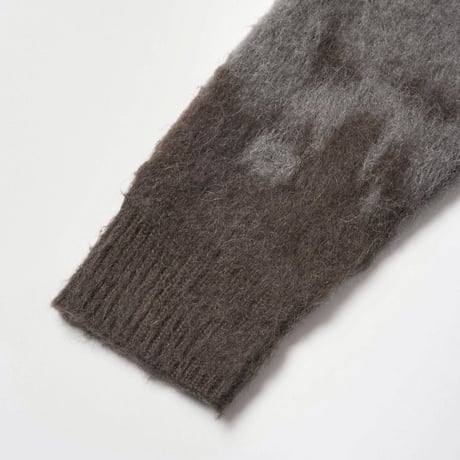 GRAMICCI | MOHAIR SPLATTER CARDIGAN (SLATE SPLATTER)