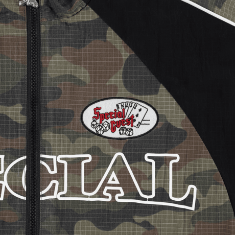 SPECIAL GUEST K.K.| Ripstop Track jacket (Camo)