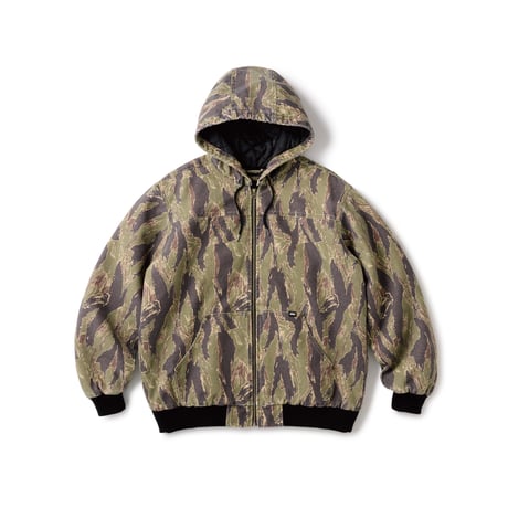 FTC | WASHED HOODED WORK JACKET "CAMO" (FTC026AWJ07)