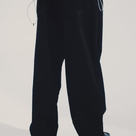 SEDAN ALL-PURPOSE| Corduroy Baggy Jeans (Black)