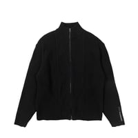 LABROS / Track Zip Sweater (Black)