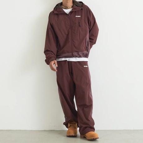 XLARGE | NYLON PANELED PANTS(BURGUNDY)