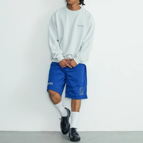 XLARGE | WASHED BACKSIDE OG CREWNECK SWEATSHIRT(GREY)