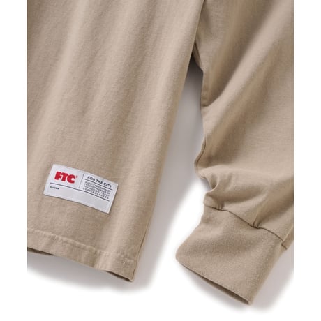 FTC | ATHLETIC L/S TOP "SAND" (FTC026AWSH07)