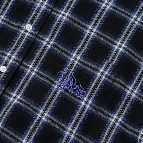 XLARGE | PLAID L/S SHIRT(BLACK)