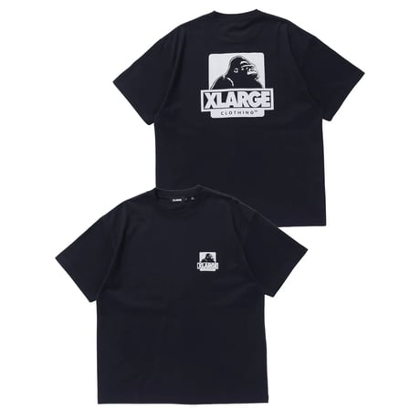 XLARGE | OG BOX S/S TEE(BLACK)