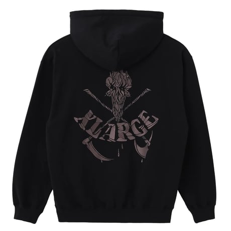 XLARGE | FEAR HOODED SWEATSHIRT(BLACK)
