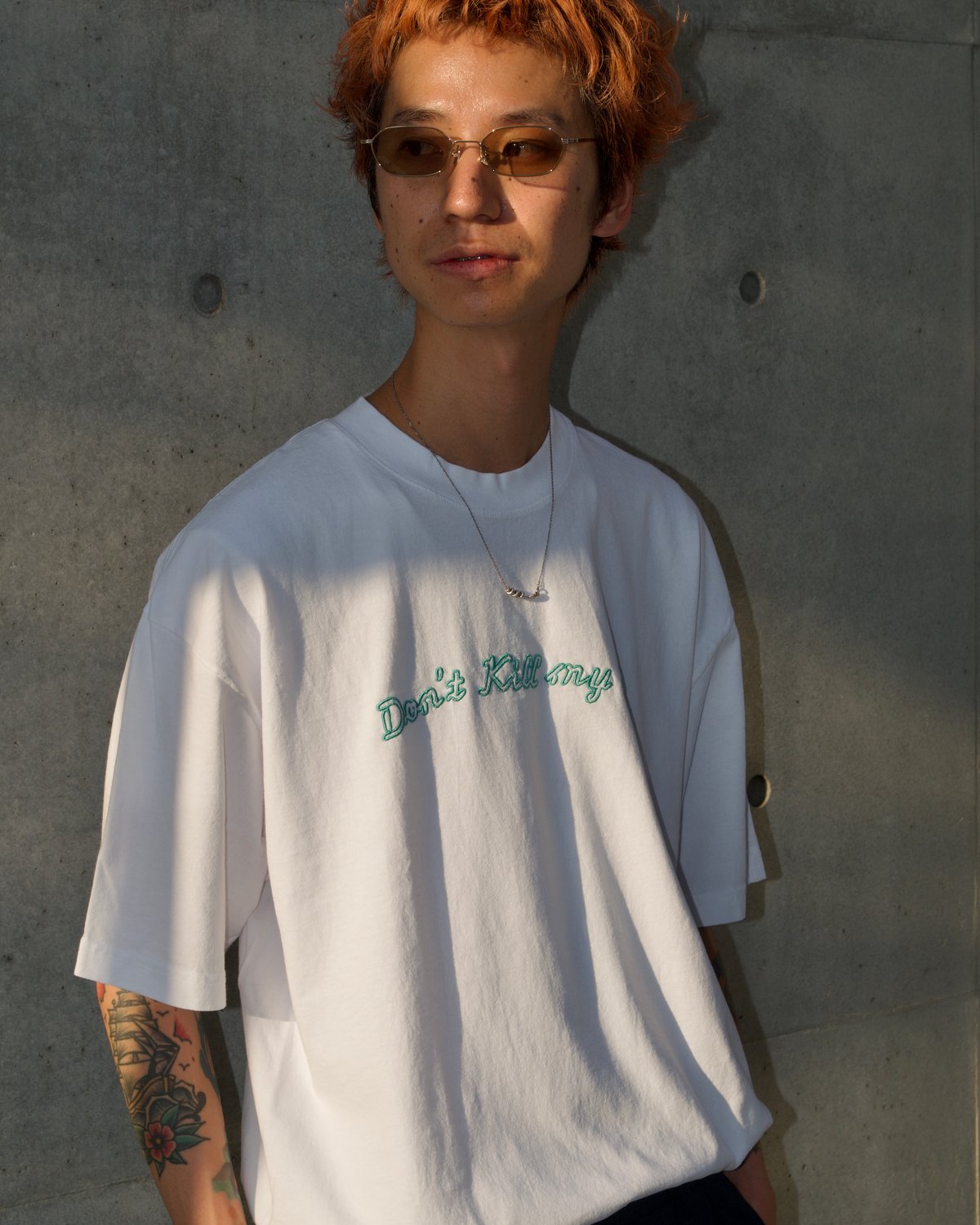 SON OF THE CHEESE | Don't Kill my Vibe Tee(Whit