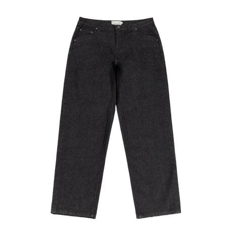 Dime / Relaxed Denim Pants (Black Washed)