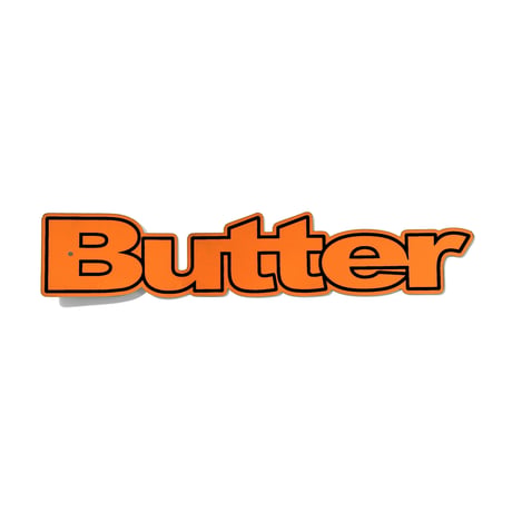 Butter Goods | Metal Incense Holder (Orange)