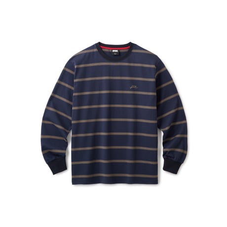 FTC | STRIPE L/S TOP "NAVY" (FTC026AWSH08)