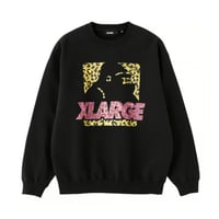 XLARGE | PATTERN OG CREWNECK SWEATSHIRT(BLACK)