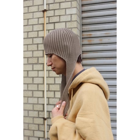 tone| Earflap Beanie (Taupe)