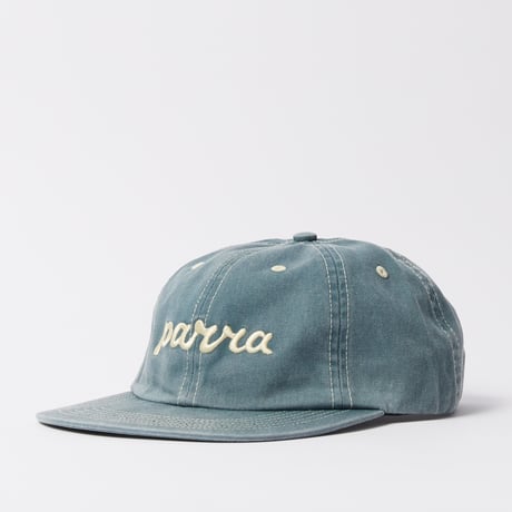 by Parra | Lowercase script logo 6 panel hat (Blue)