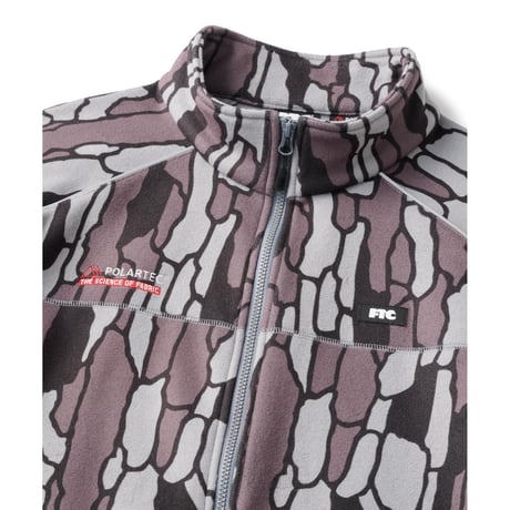 FTC | POLARTEC® REFLECTIVE PIPING FLEECE JACKET "CAMO" (FTC026AWJ10)