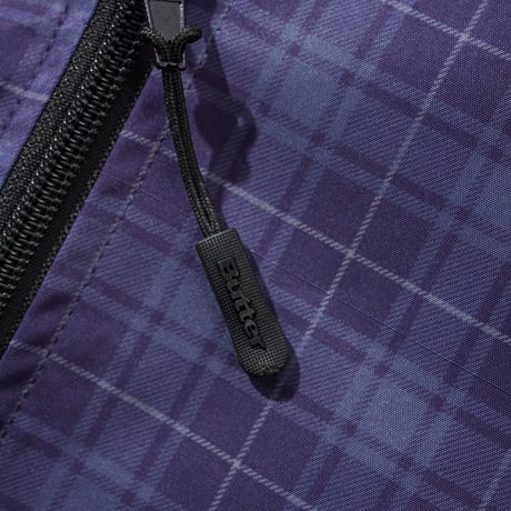 Butter Goods| Plaid Nylon Jacket (Navy)